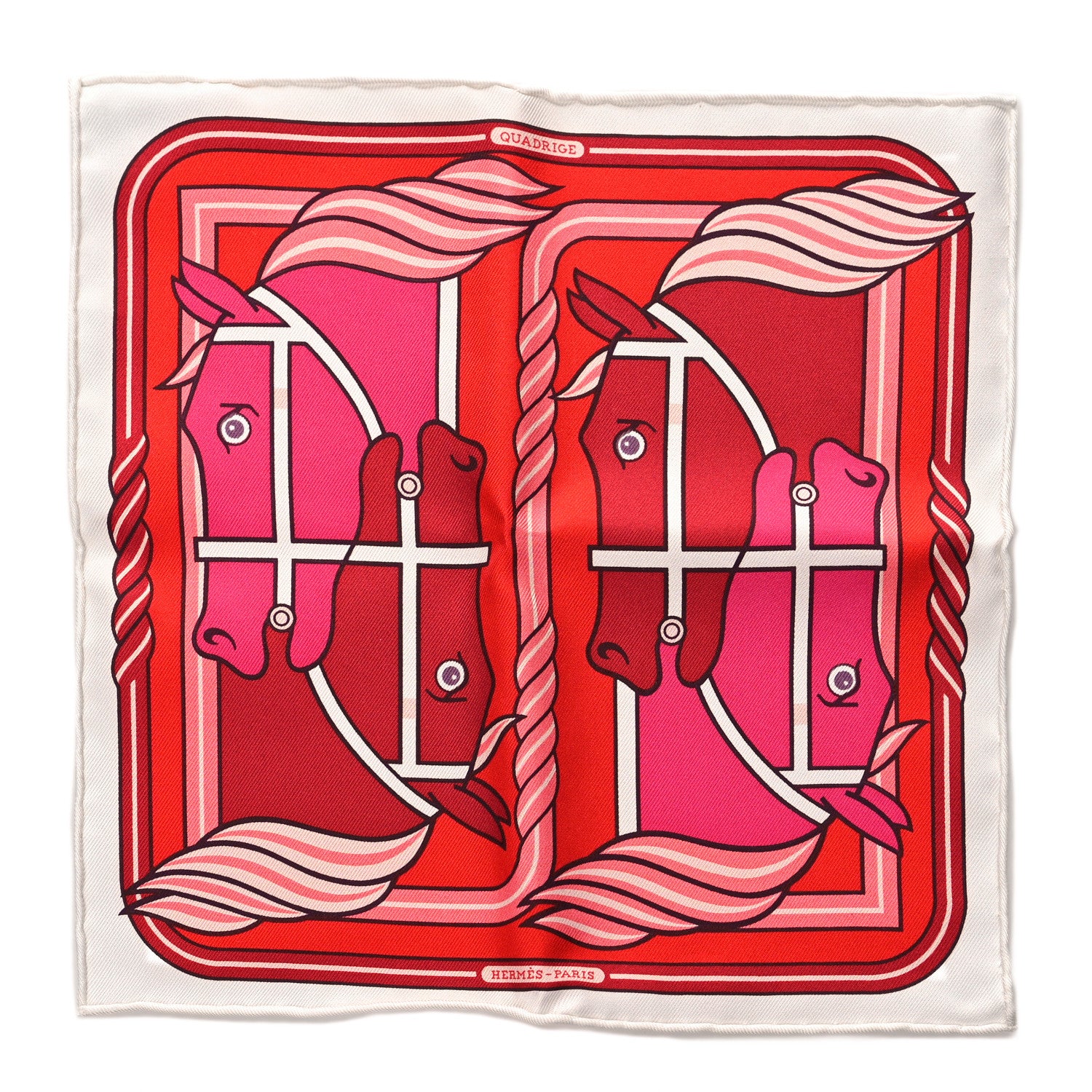 Hermes Silk Quadrige Scarf 20 1 of 4