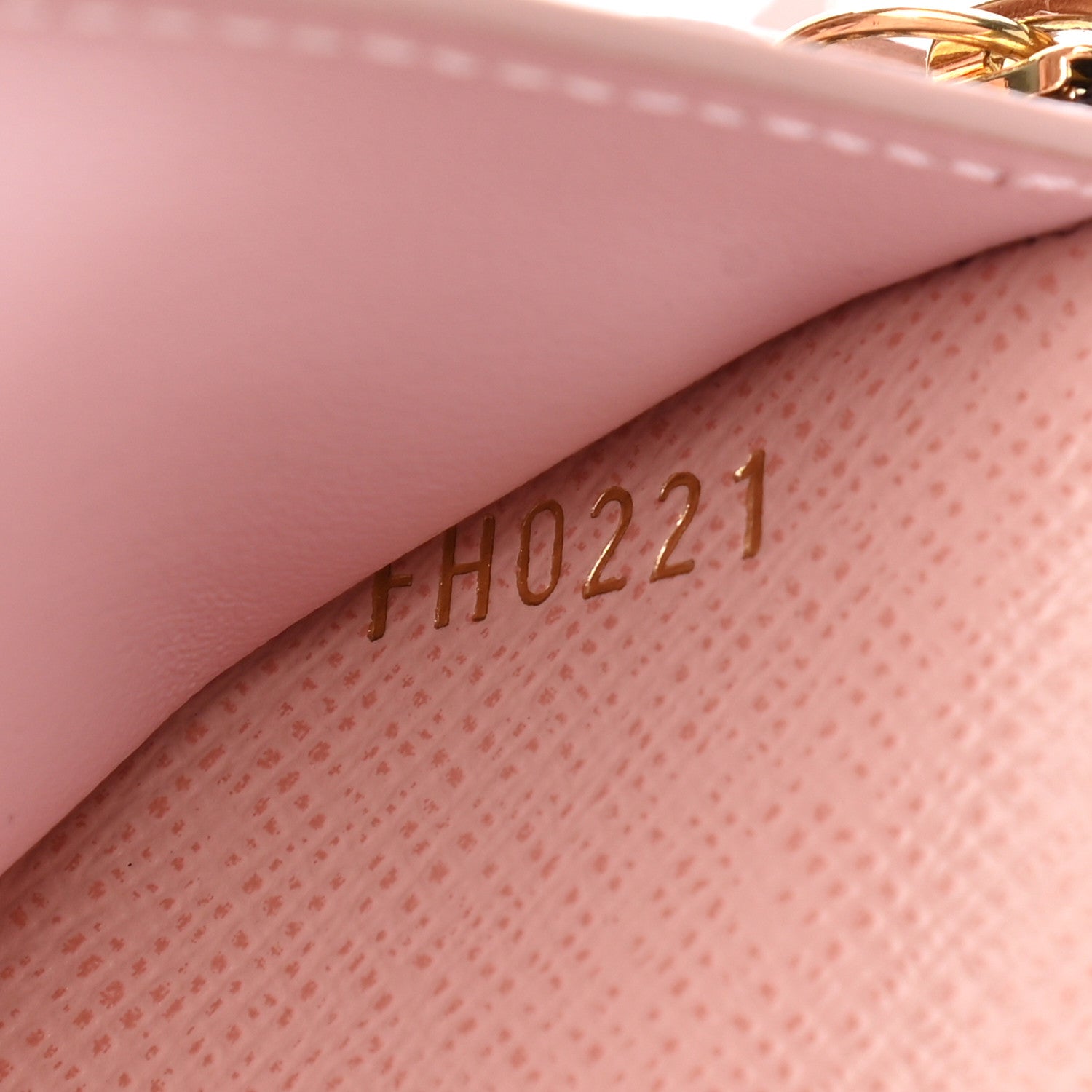 Louis Vuitton Damier Ebene Victorine Wallet Rose Ballerine 7 of 8