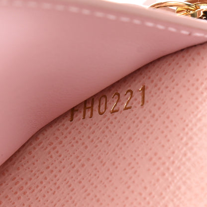 Louis Vuitton Damier Ebene Victorine Wallet Rose Ballerine 7 of 8