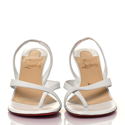 Christian Louboutin Kid Taralita 55 Thong Sandals 37 White 2 of 10