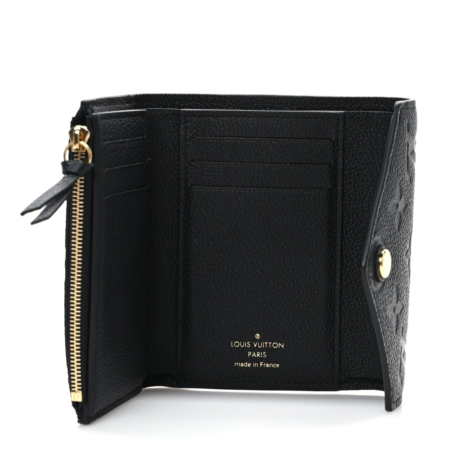 Louis Vuitton Empreinte Victorine Wallet Black 4 of 6