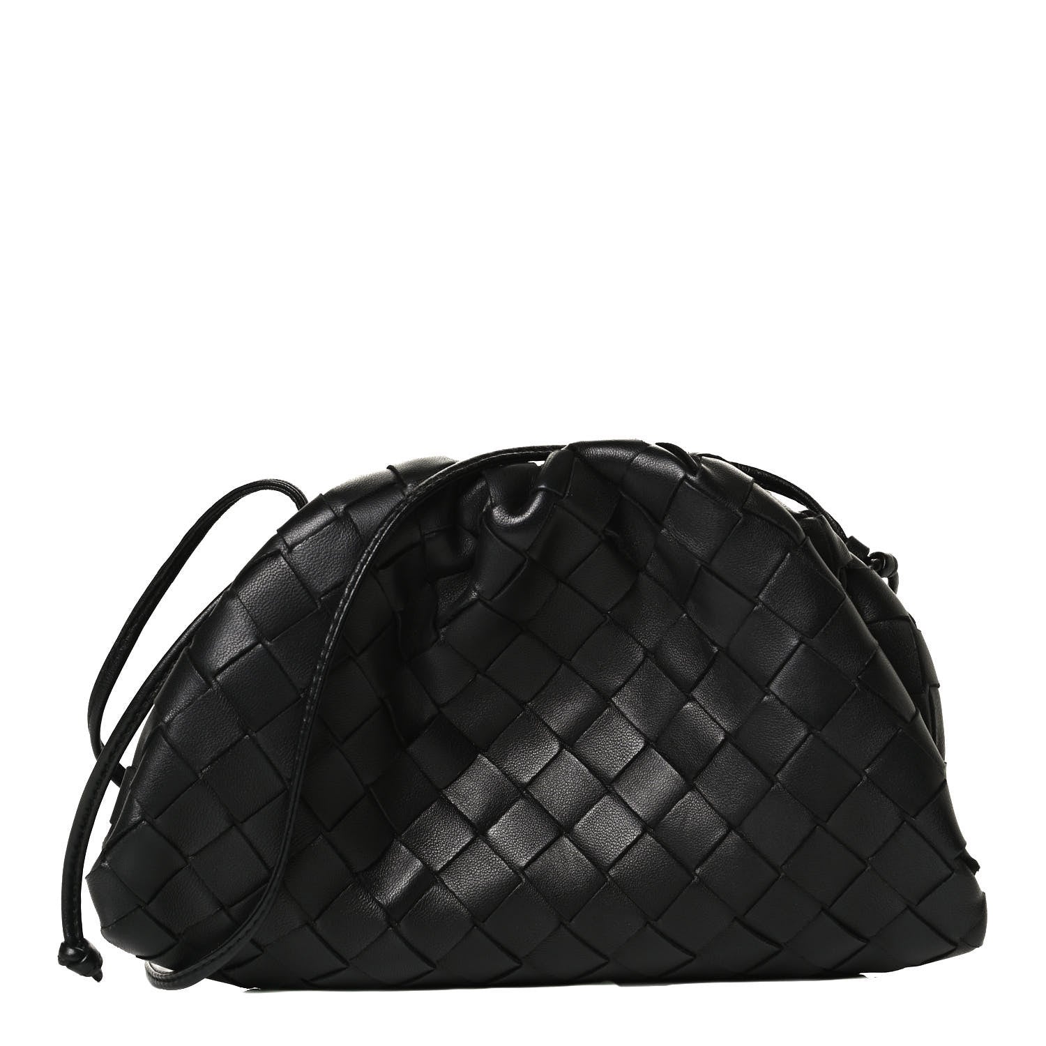 Bottega Veneta Nappa Intrecciato The Mini Pouch Black 1 of 12