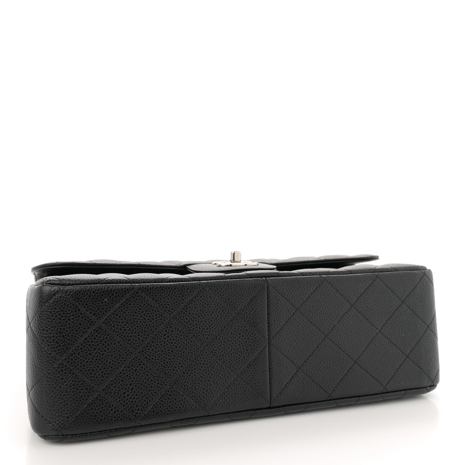 Chanel Caviar Quilted Jumbo Double Flap Black 4 of 11