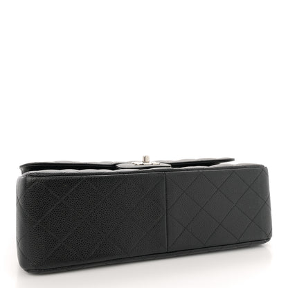 Chanel Caviar Quilted Jumbo Double Flap Black 4 of 11