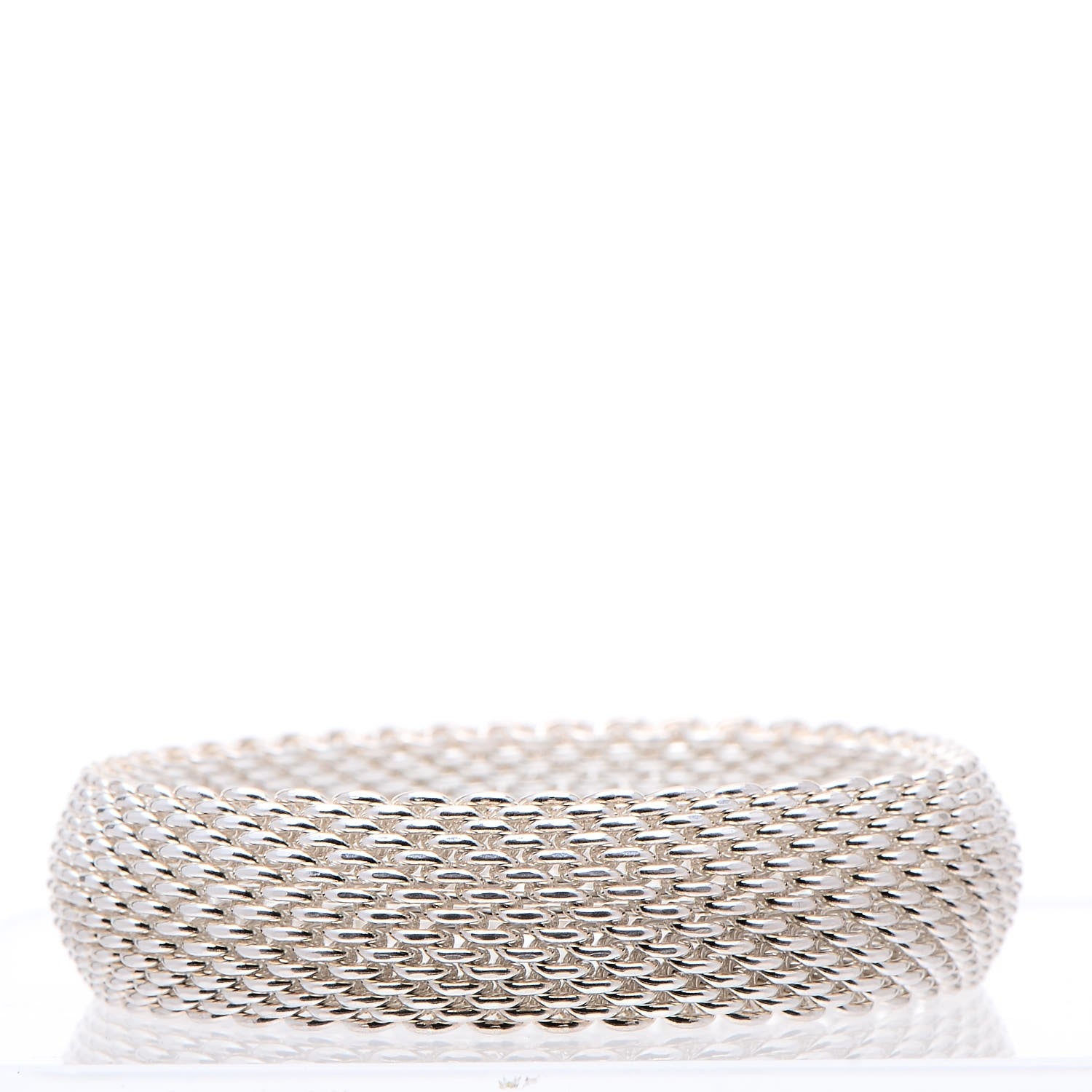 Tiffany Sterling Silver Somerset Mesh Bracelet 4 of 4