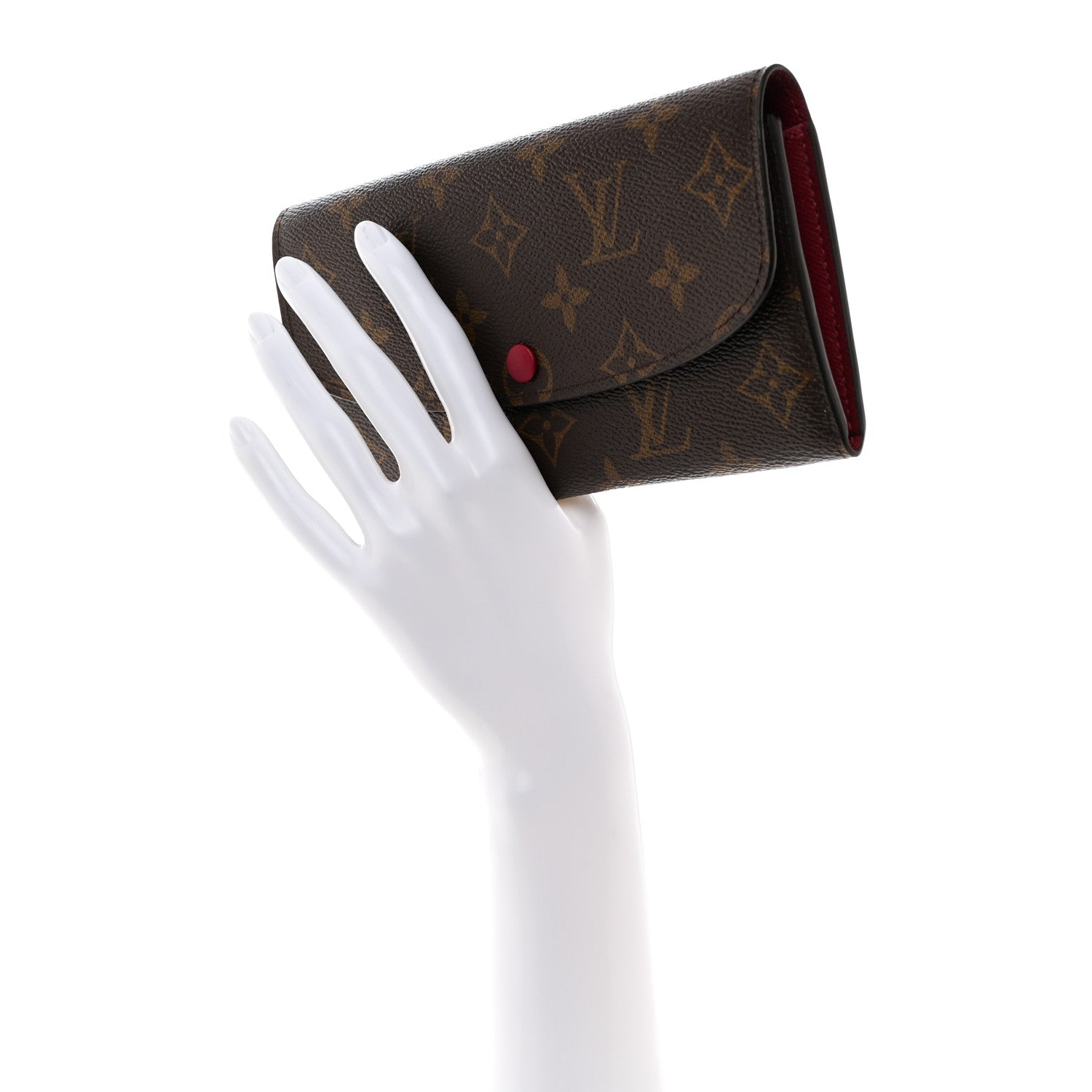 Louis Vuitton Monogram Emilie Wallet Fuchsia 2 of 8
