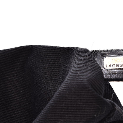 Chanel Iridescent Calfskin Extra Large Just Mademoiselle Bowling Bag Black 8 of 15