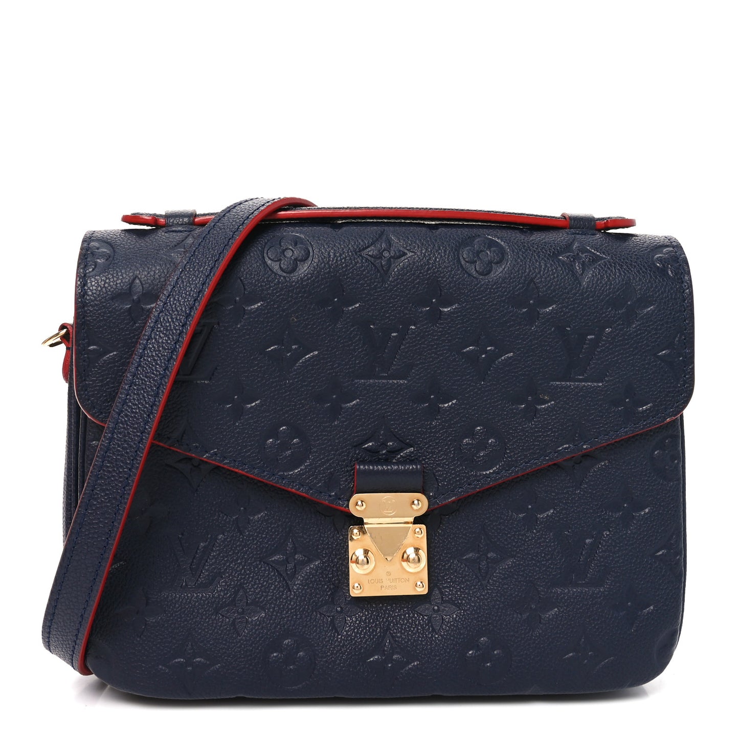 Empreinte Pochette Metis Marine Rouge