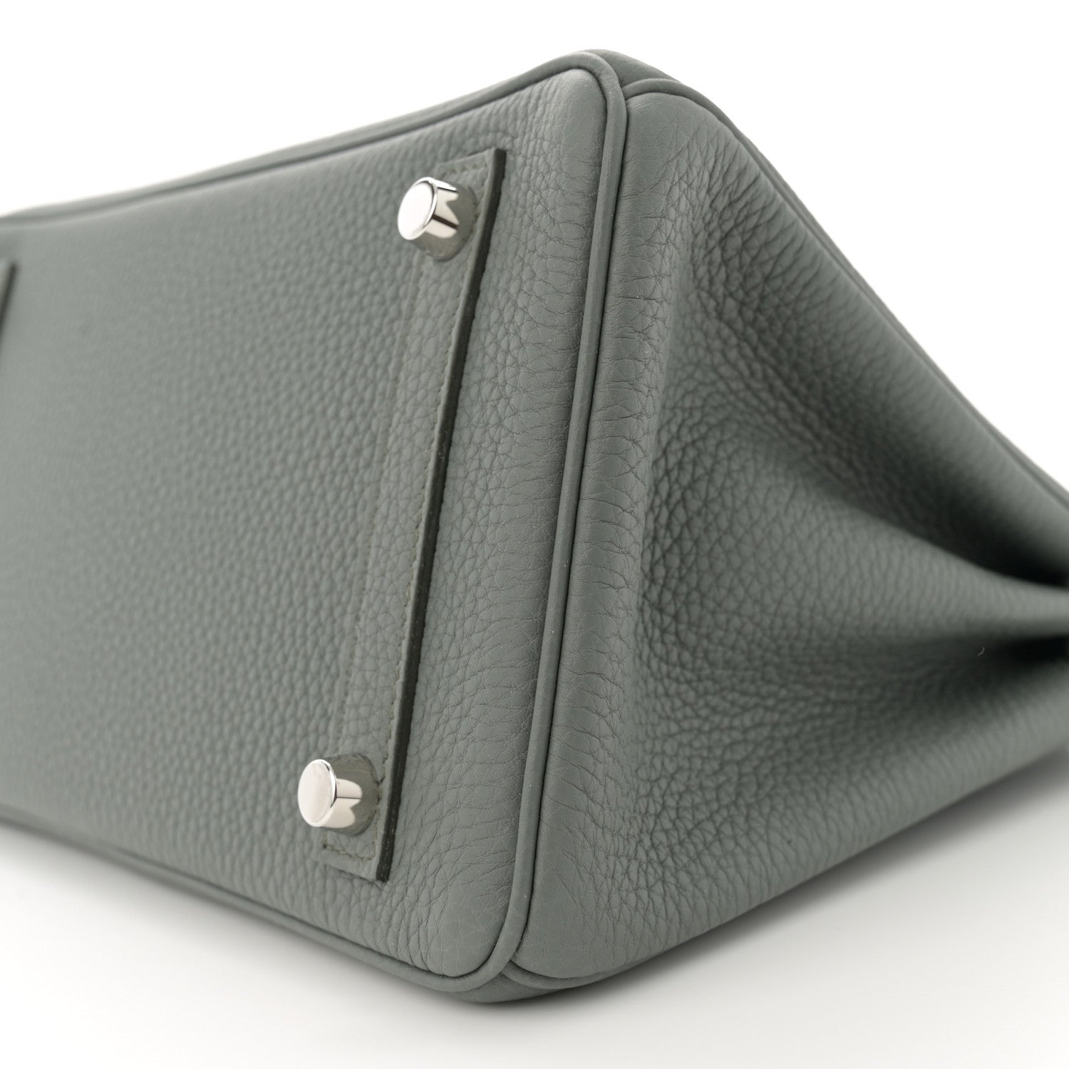 Hermes Togo Birkin 25 Vert Amande 10 of 11