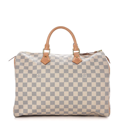 Louis Vuitton Damier Azur Speedy 35 1 of 8