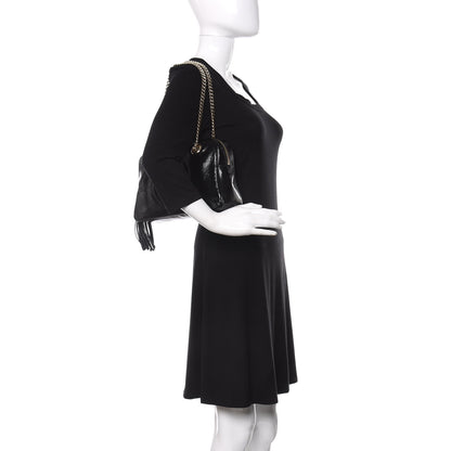 Gucci Soft Patent Small Soho Bowler Black 2 of 10