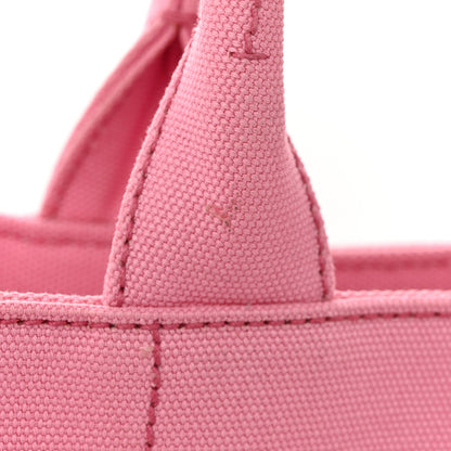 Prada Canapa Small Logo Tote Geranio White 12 of 14