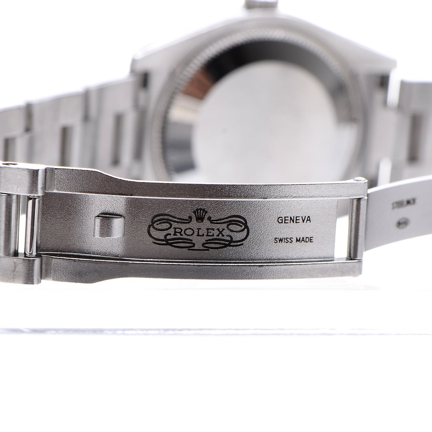 Stainless Steel 31mm Oyster Perpetual Watch Blue Index 177200