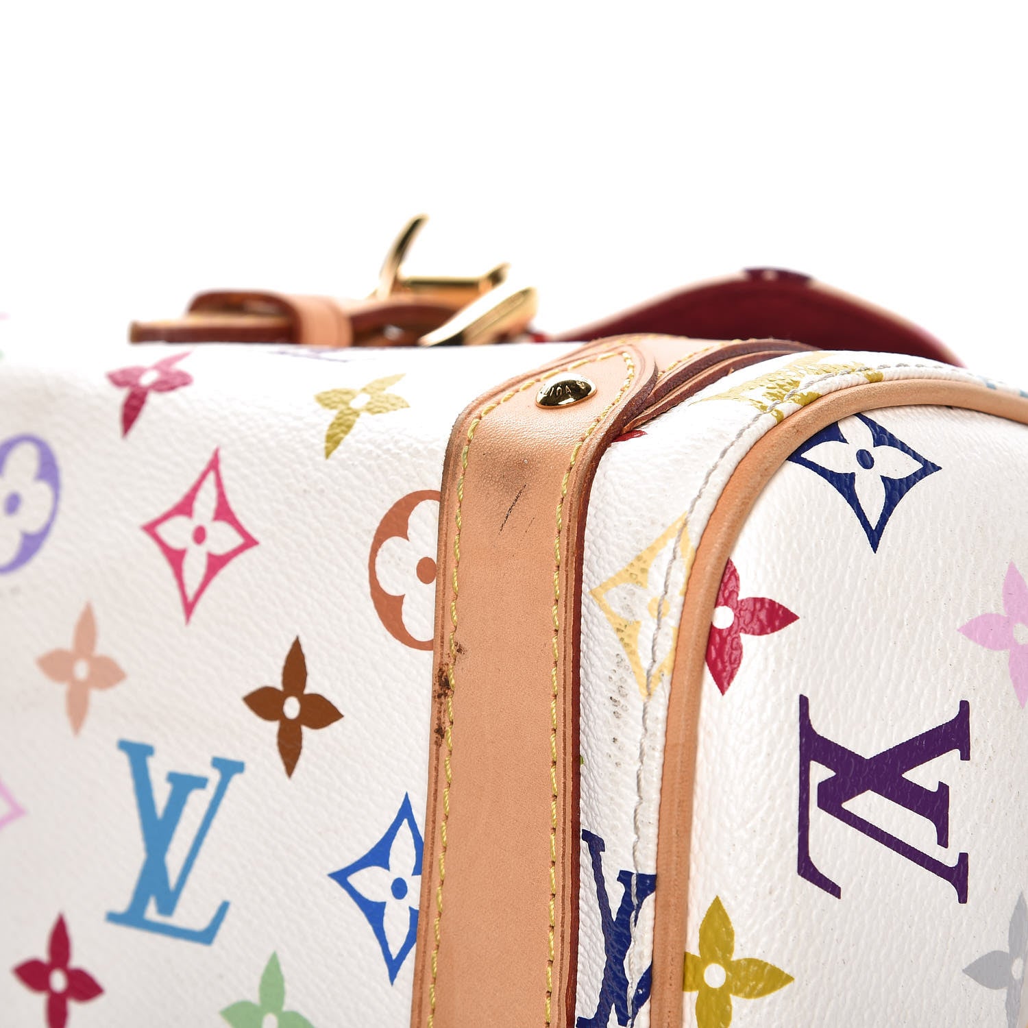 Louis Vuitton Monogram Multicolor Priscilla White 12 of 13