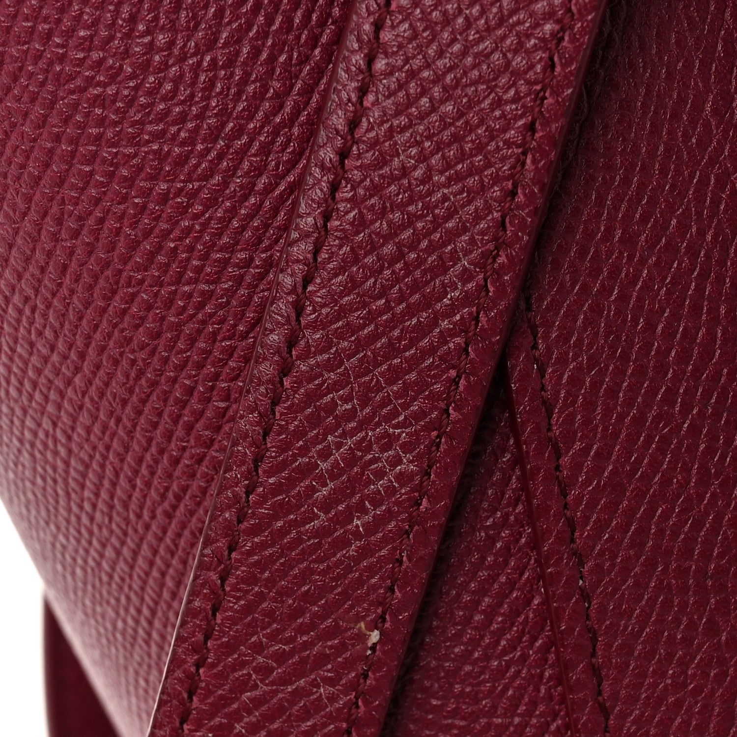 Celine Grained Calfskin Micro Belt Bag Plum 13 of 13