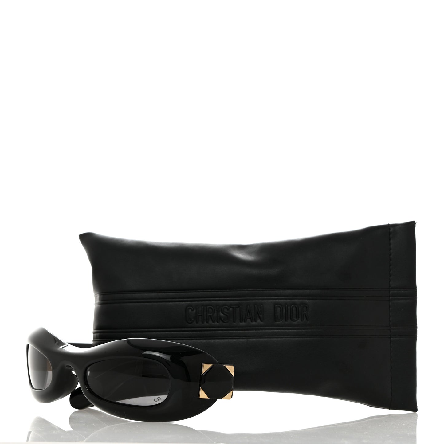 Lady 95.22 Round Sunglasses Black