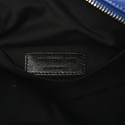 Saint Laurent Lambskin Monogram Small Lou Camera Bag Royal Blue 7 of 7