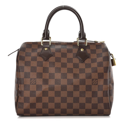 Louis Vuitton Damier Ebene Speedy 25 1 of 9