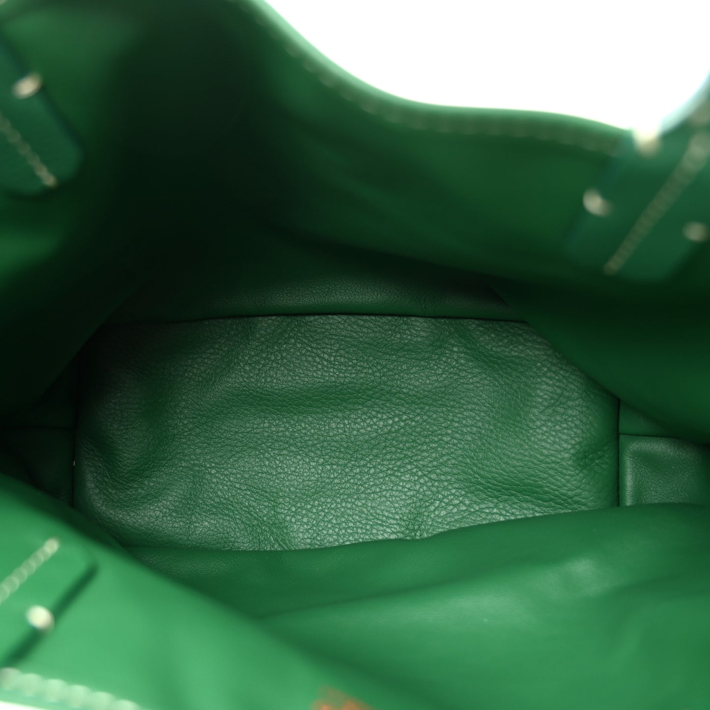 Goyardine Reversible Mini Anjou Green