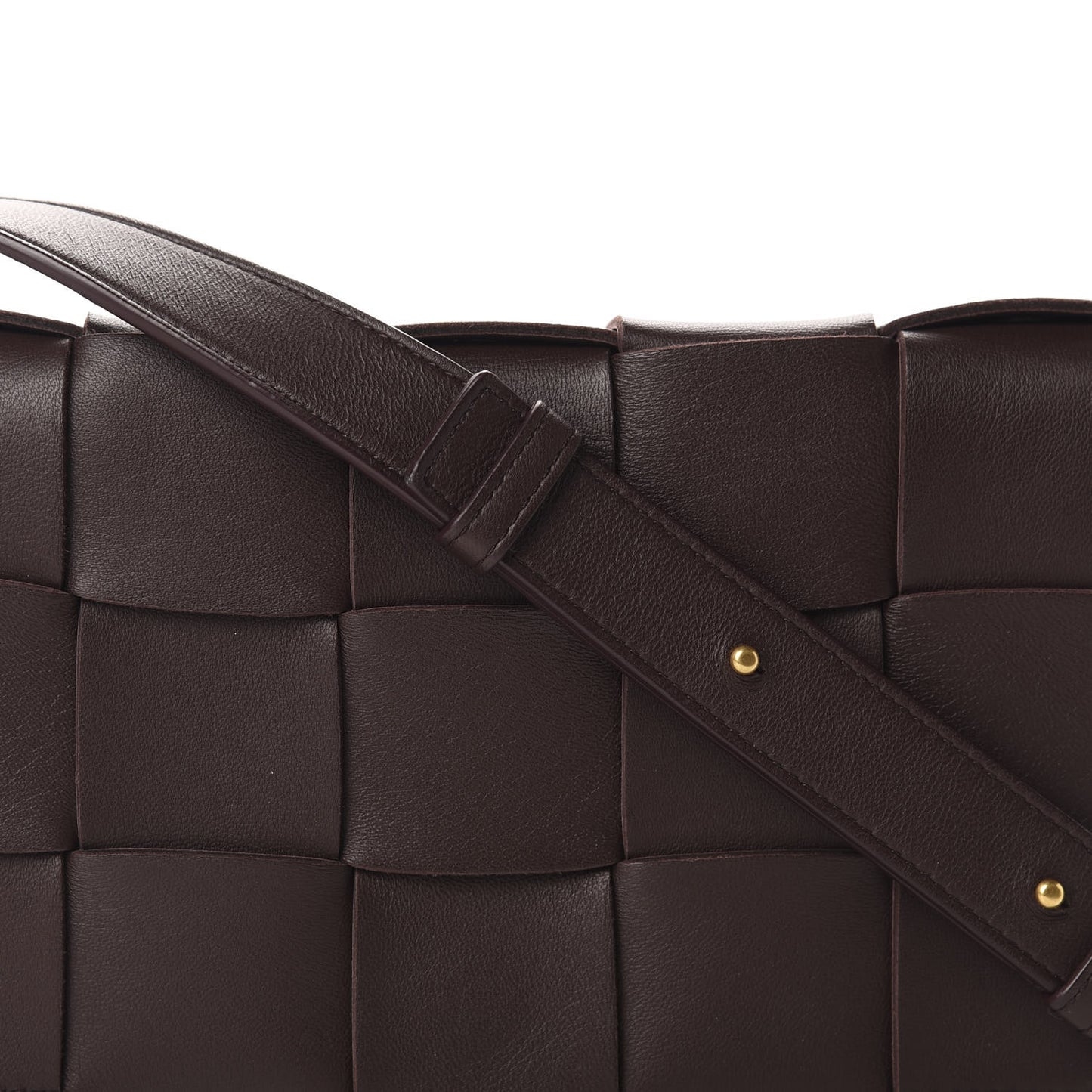 Lambskin Maxi Intrecciato Cassette Crossbody Bag Oxblod