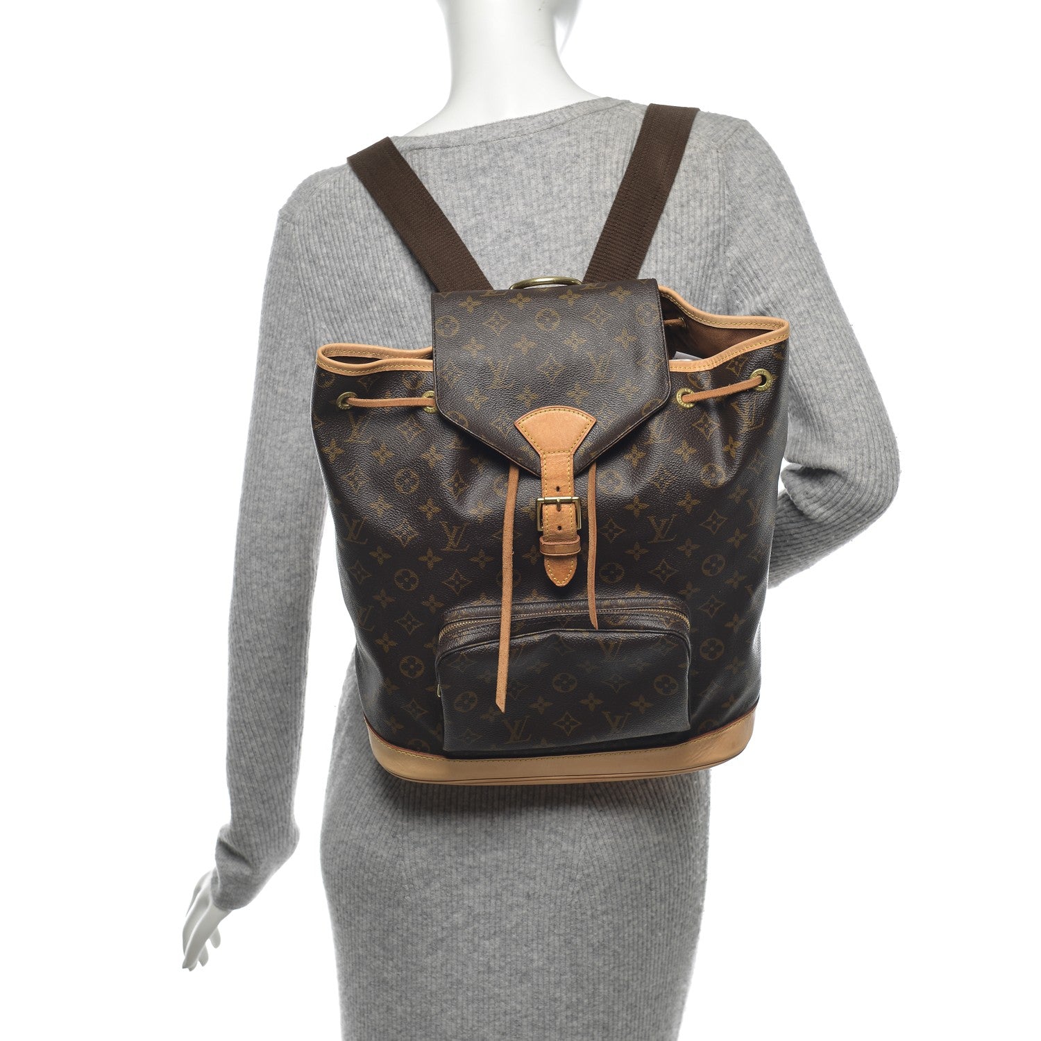 Louis Vuitton Monogram Montsouris GM Backpack 2 of 10