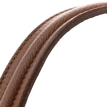 Saint Laurent Calfskin Canvas Medium Muse Two Brown 12 of 13