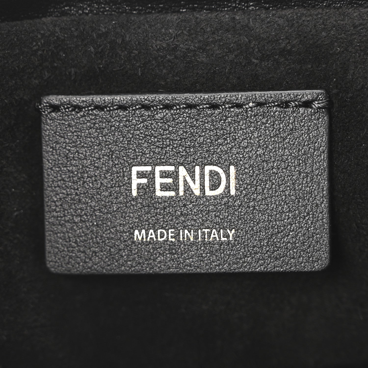 Fendi Shiny Nappa Small Mamma Baguette Black 6 of 10