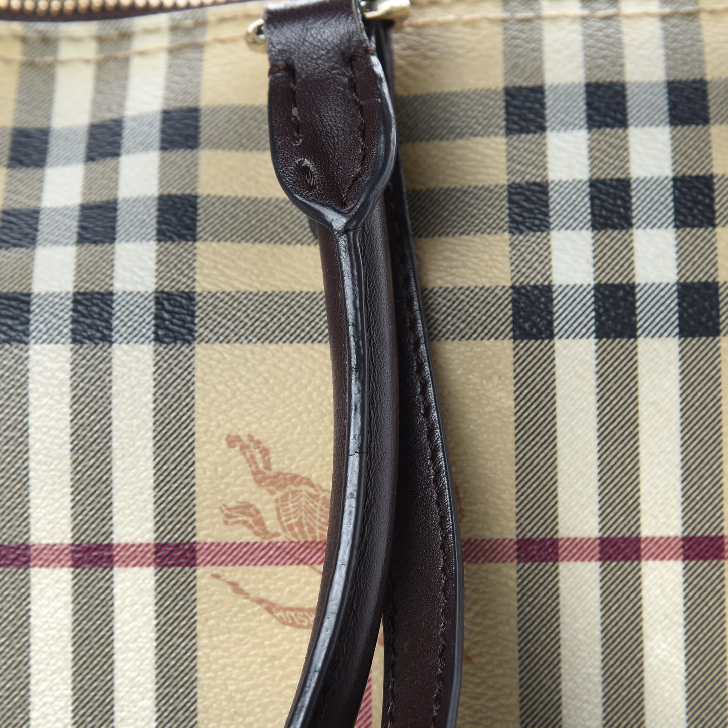 Haymarket Check Medium Salisbury Tote Chocolate