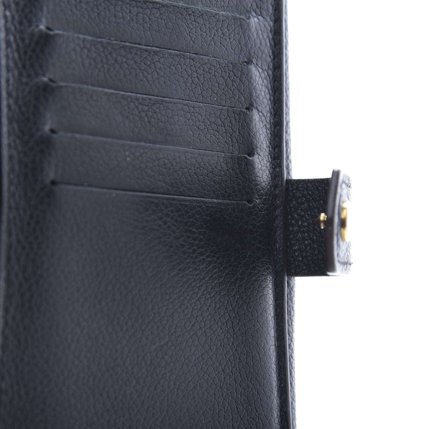 Louis Vuitton Monogram Pallas Compact Wallet Black 7 of 11