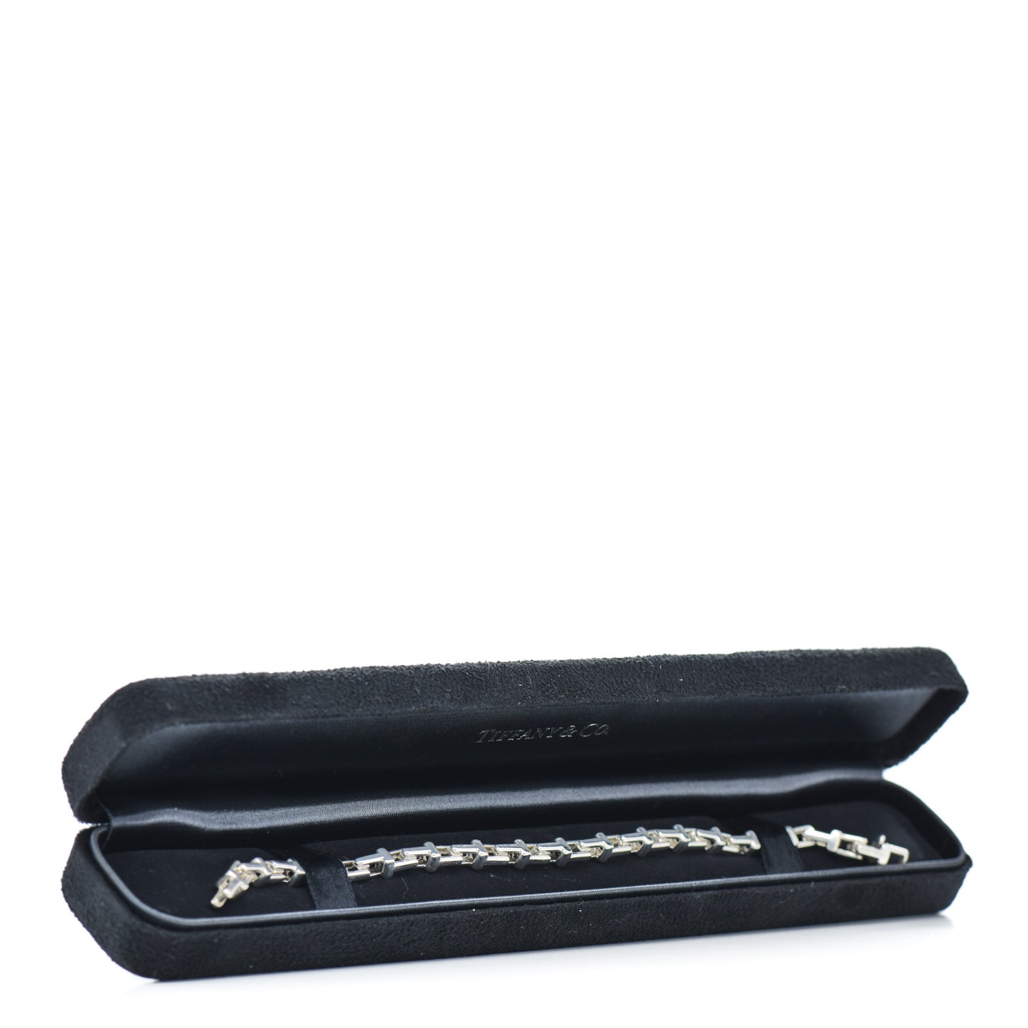 Sterling Silver Narrow T Chain Bracelet