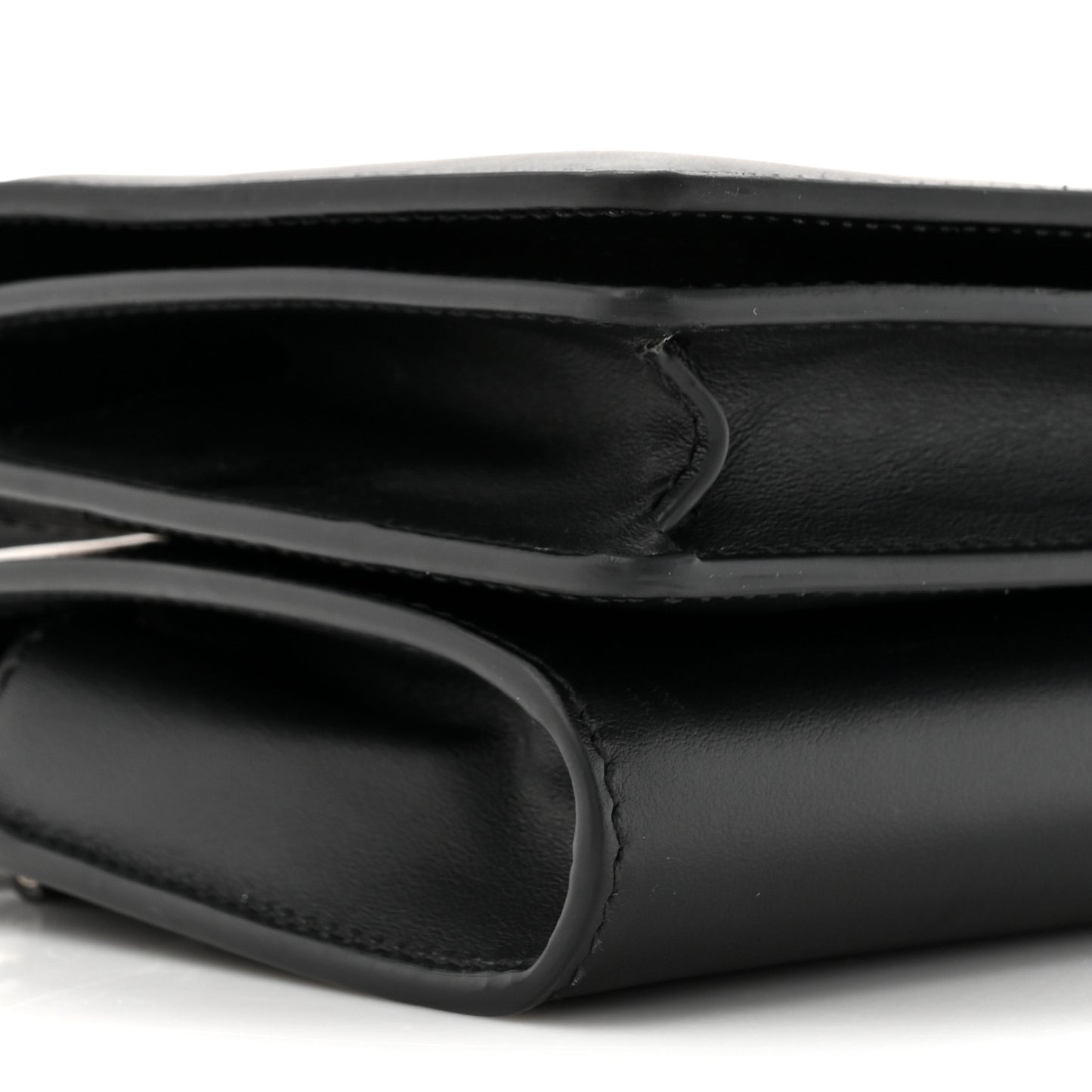 DOLCE GABBANA Calfskin DG Millennials Convertible Crossbody Black