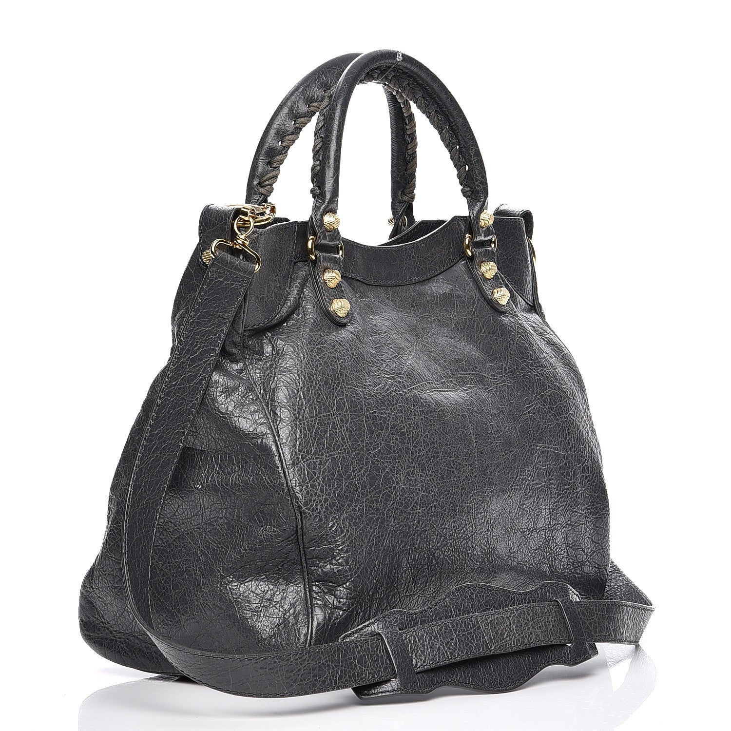 Balenciaga Agneau Giant 12 Gold Hardware Velo Gris Tarmac 4 of 15