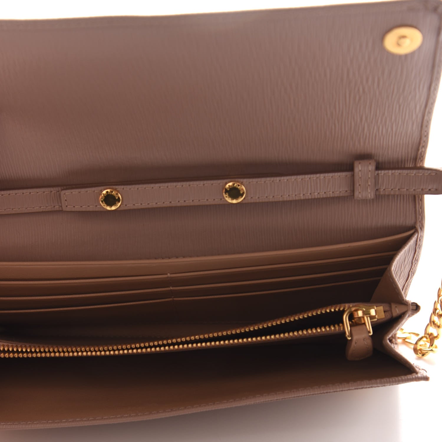 Prada Vitello Move Chain Wallet Cammeo 5 of 9