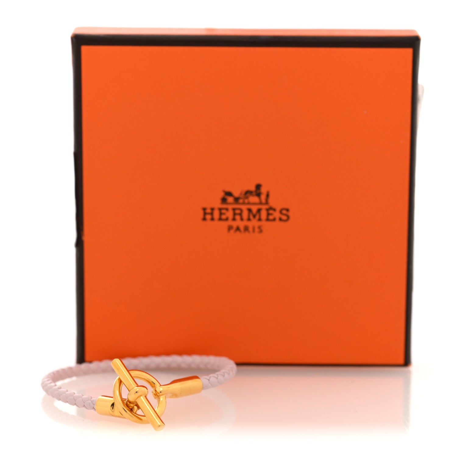 Hermes Swift Glenan Single Tour Bracelet T1 Rose Sakura 1864620