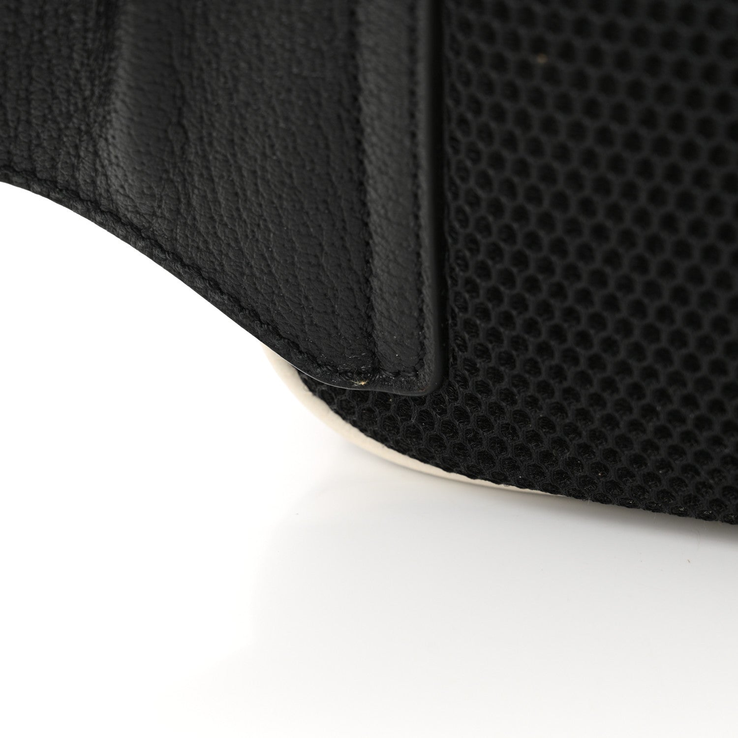 Gucci X ADIDAS Textured Dollar Calfskin Belt Bag Black 12 of 12