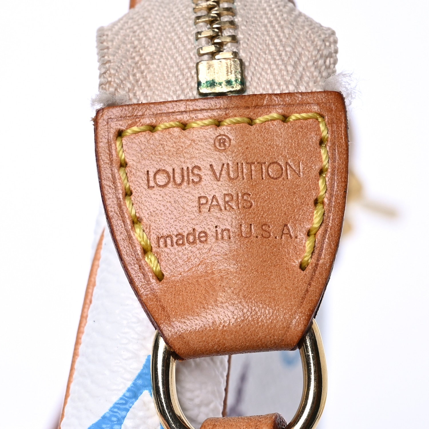 Louis Vuitton Monogram Multicolor Pochette Accessories White 7 of 12
