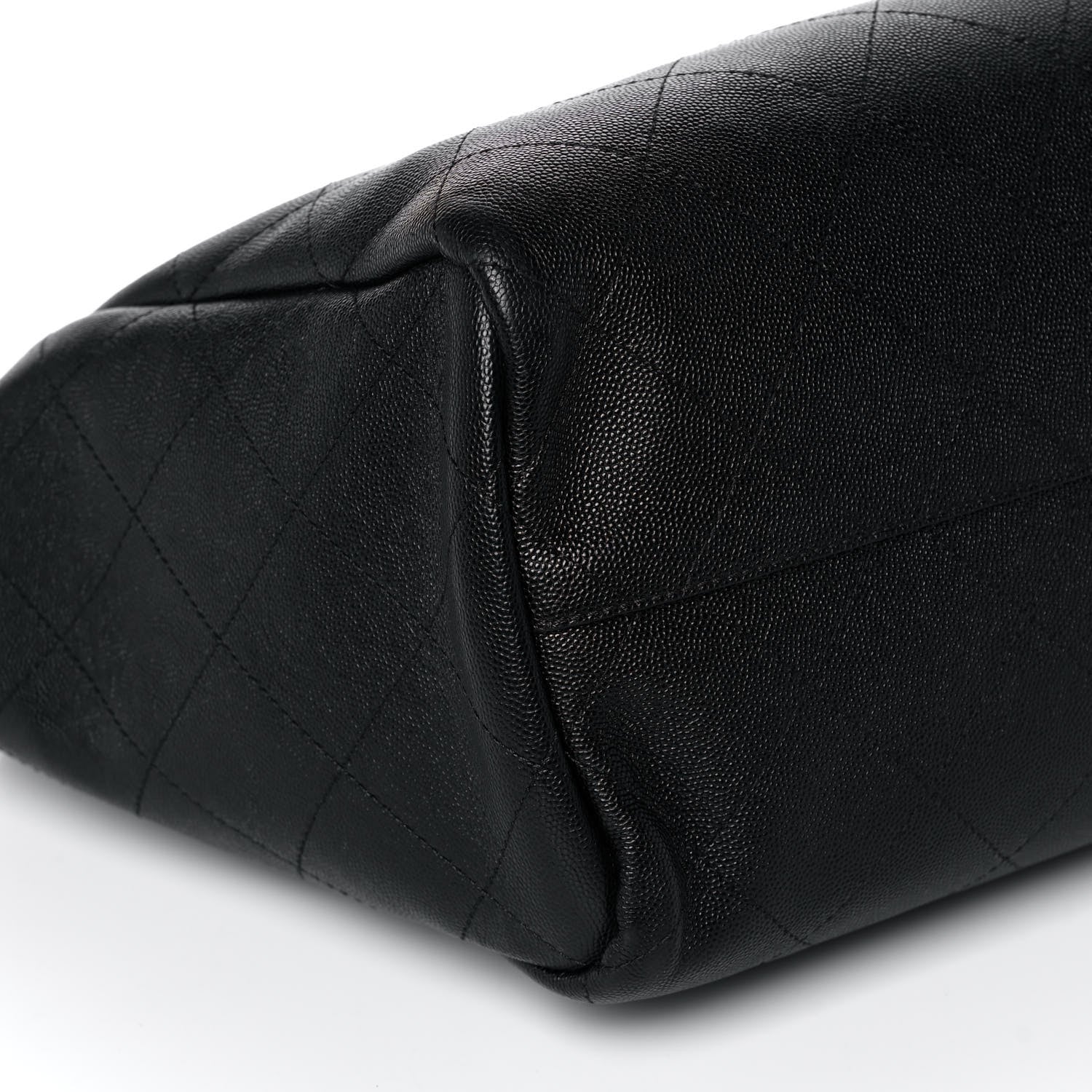 Chanel Caviar Stitched Large Shopping Tote Black 9 of 14