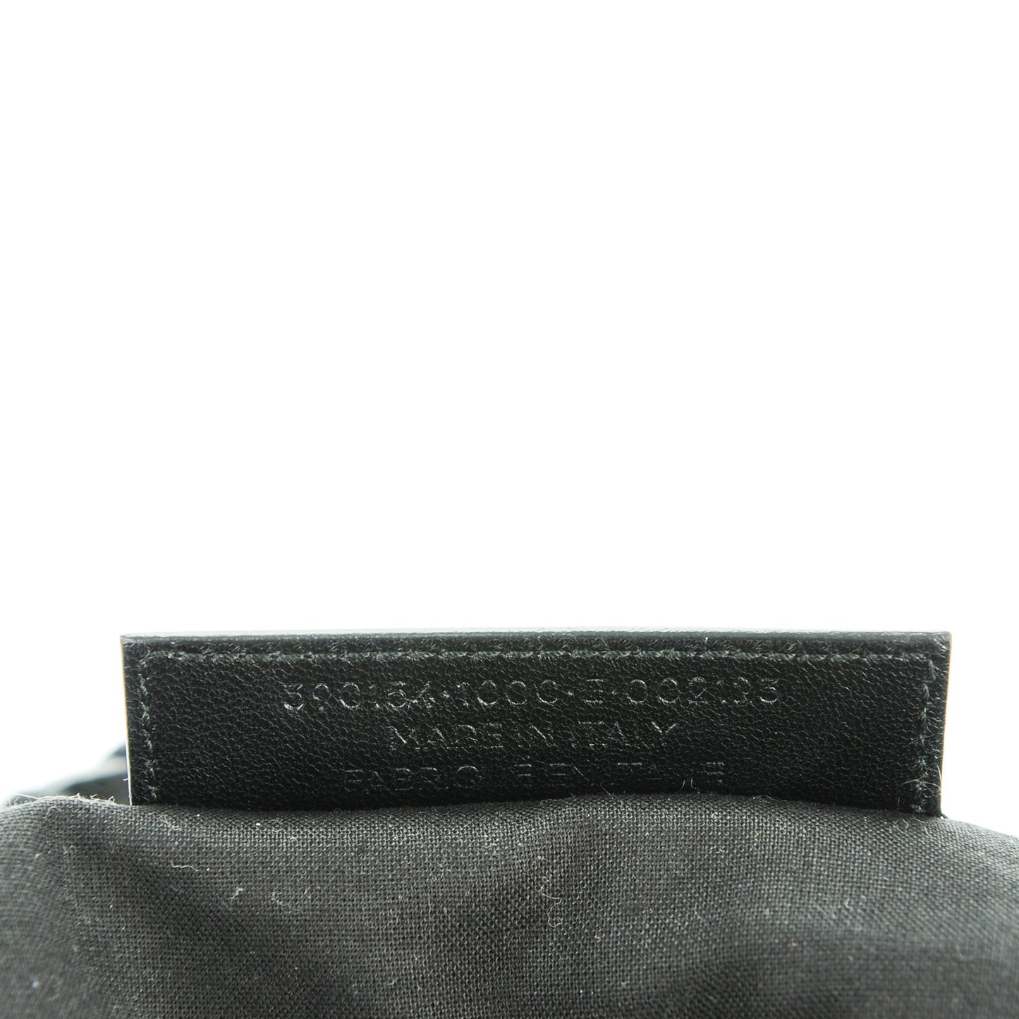 Chevre Silver Metallic Edge Hardware City Black