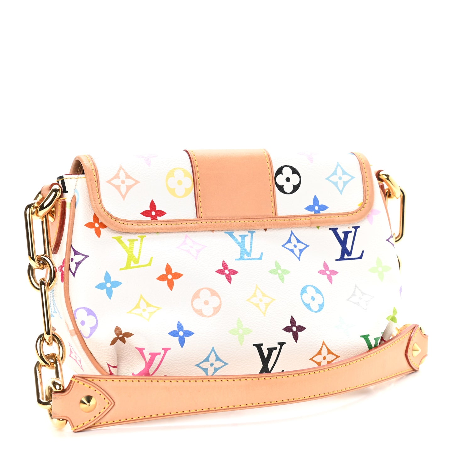 Monogram Multicolor Patti White