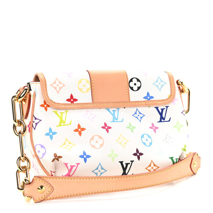 Louis Vuitton Monogram Multicolor Patti White 3 of 9