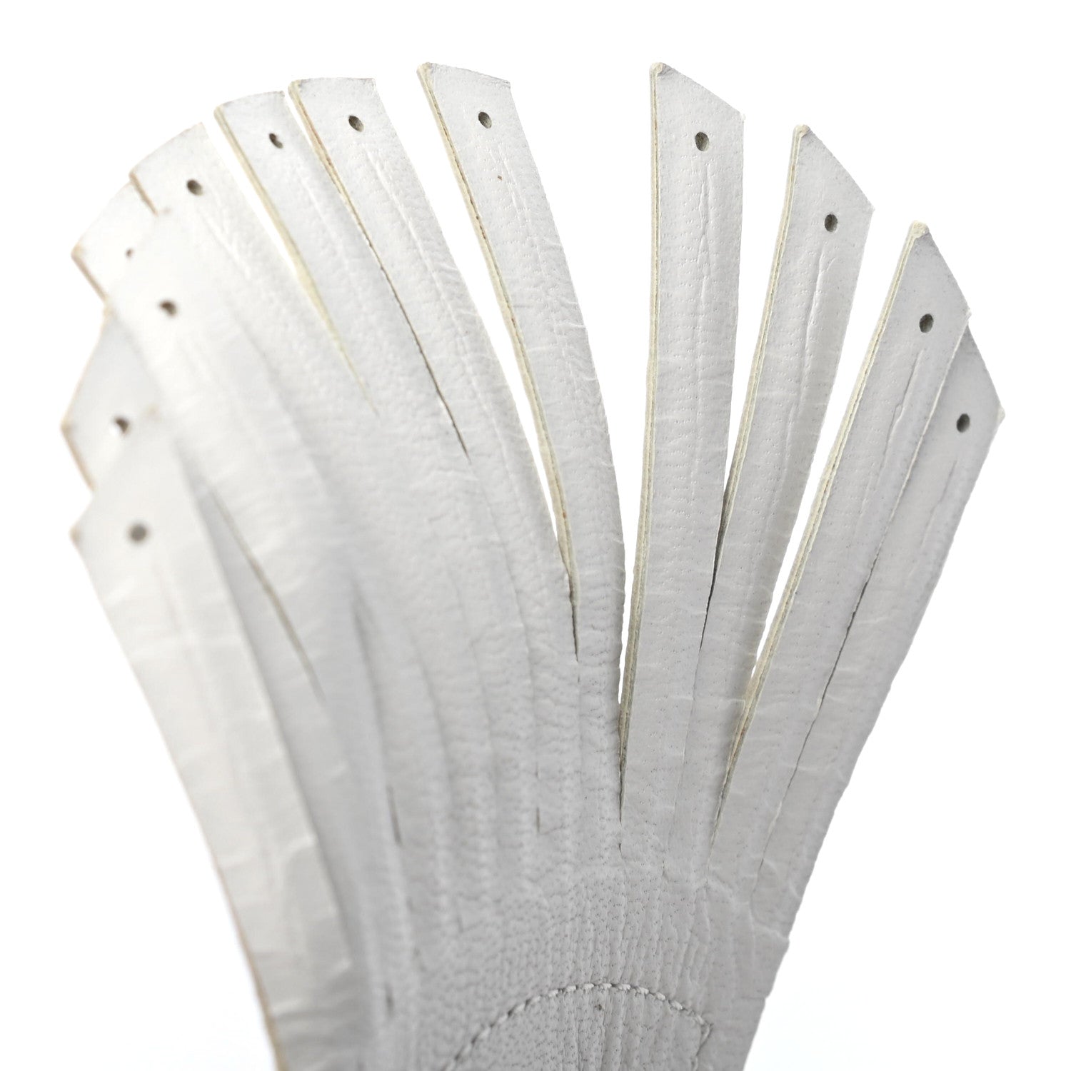 Chanel Calfskin Fringe Golf Tennis 37.5 White 13 of 14
