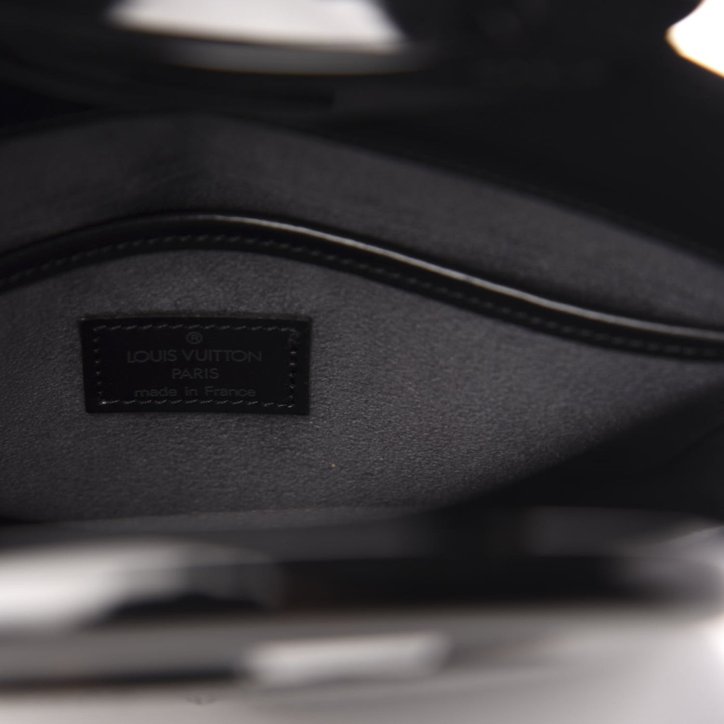 Epi Demi Lune Tote Black