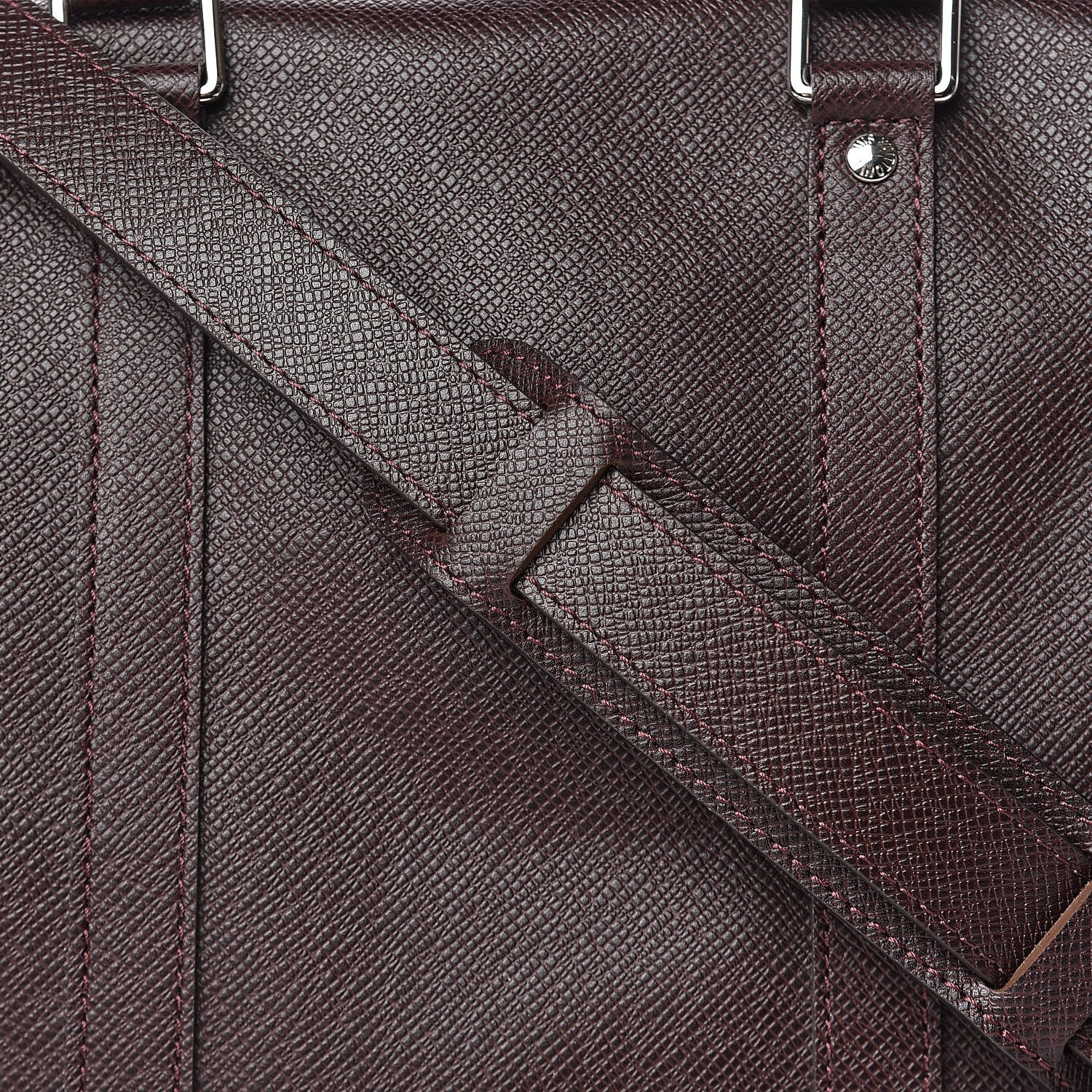 Louis Vuitton Taiga Porte Documents Voyage PM Acajou 10 of 11