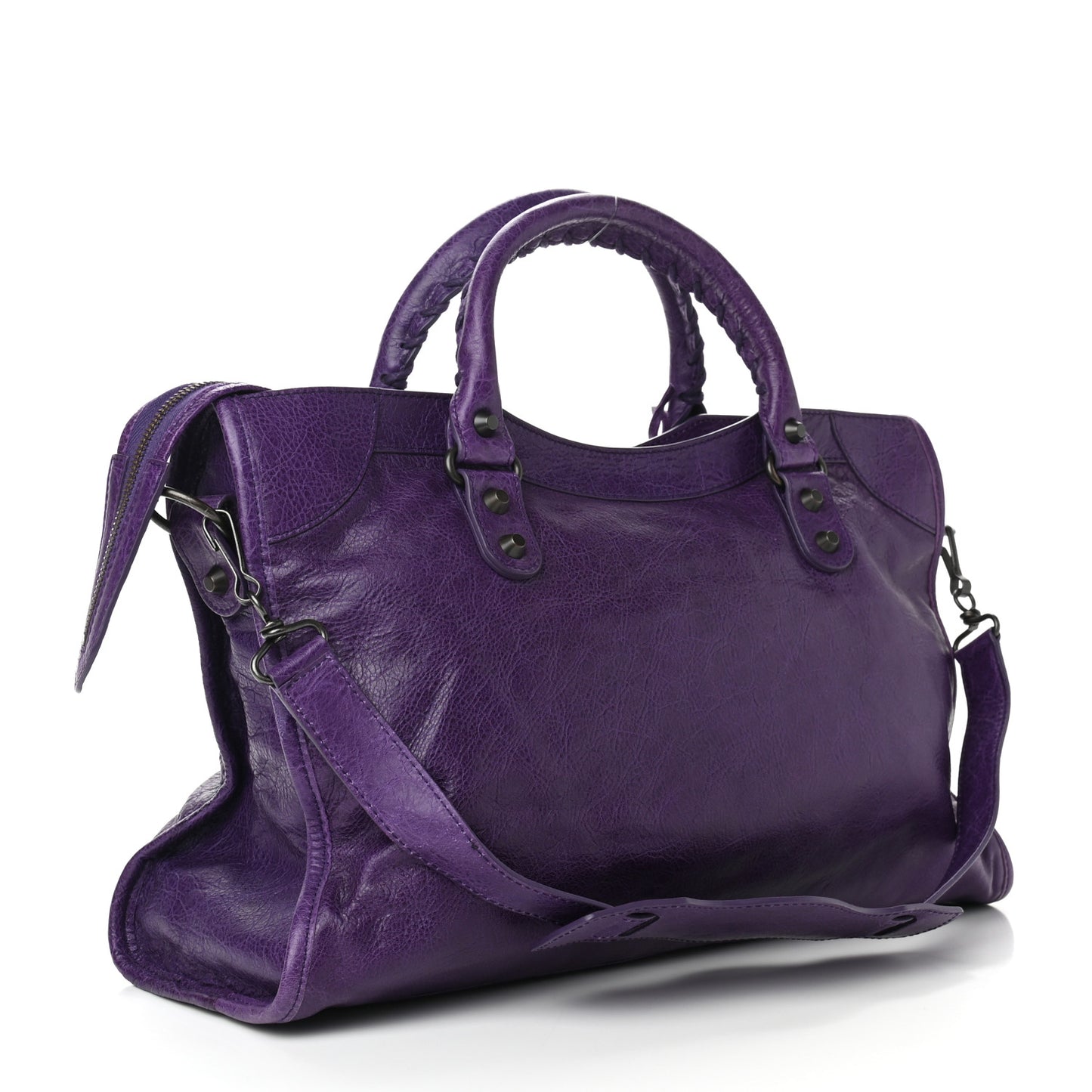 Agneau Classic Hardware City Dark Violet
