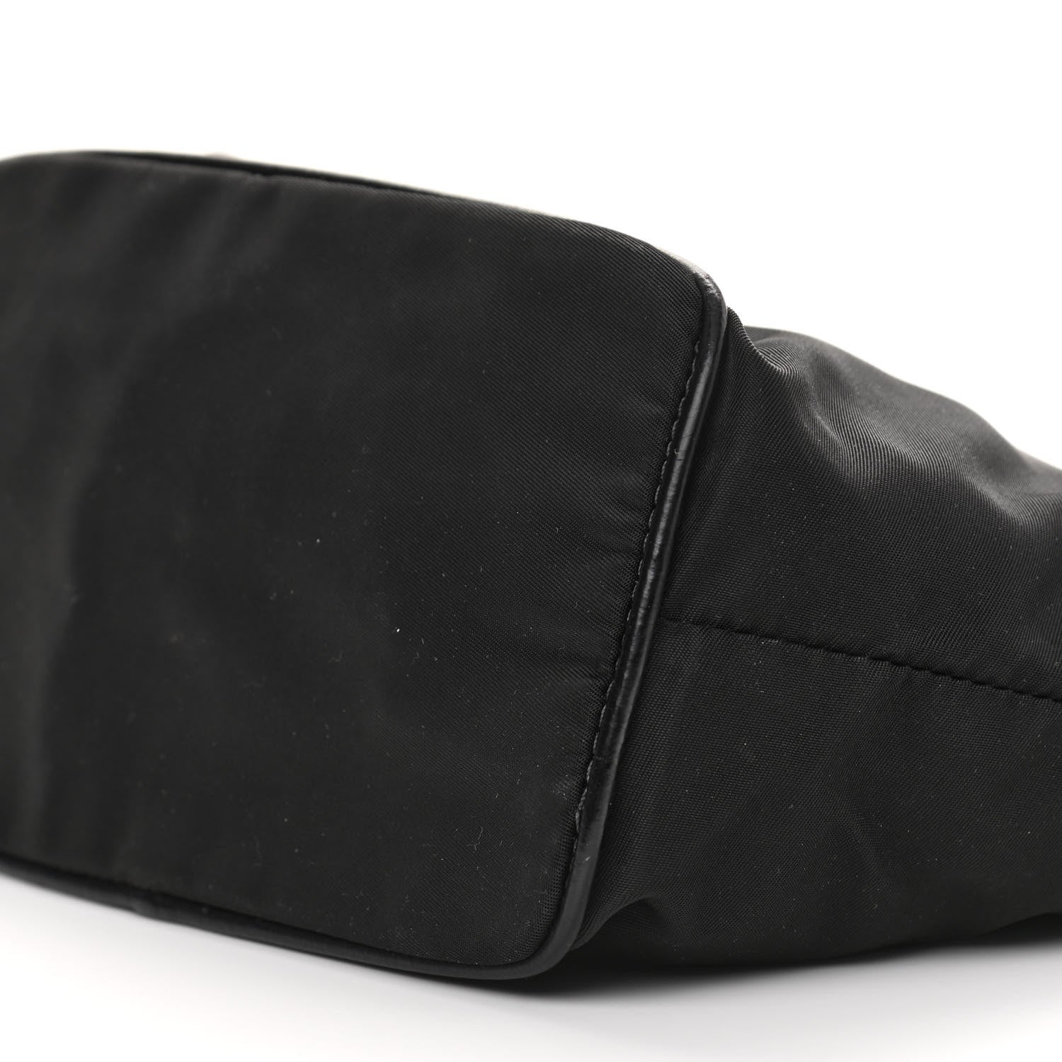 Prada Tessuto Nylon Shoulder Bag Black 10 of 11