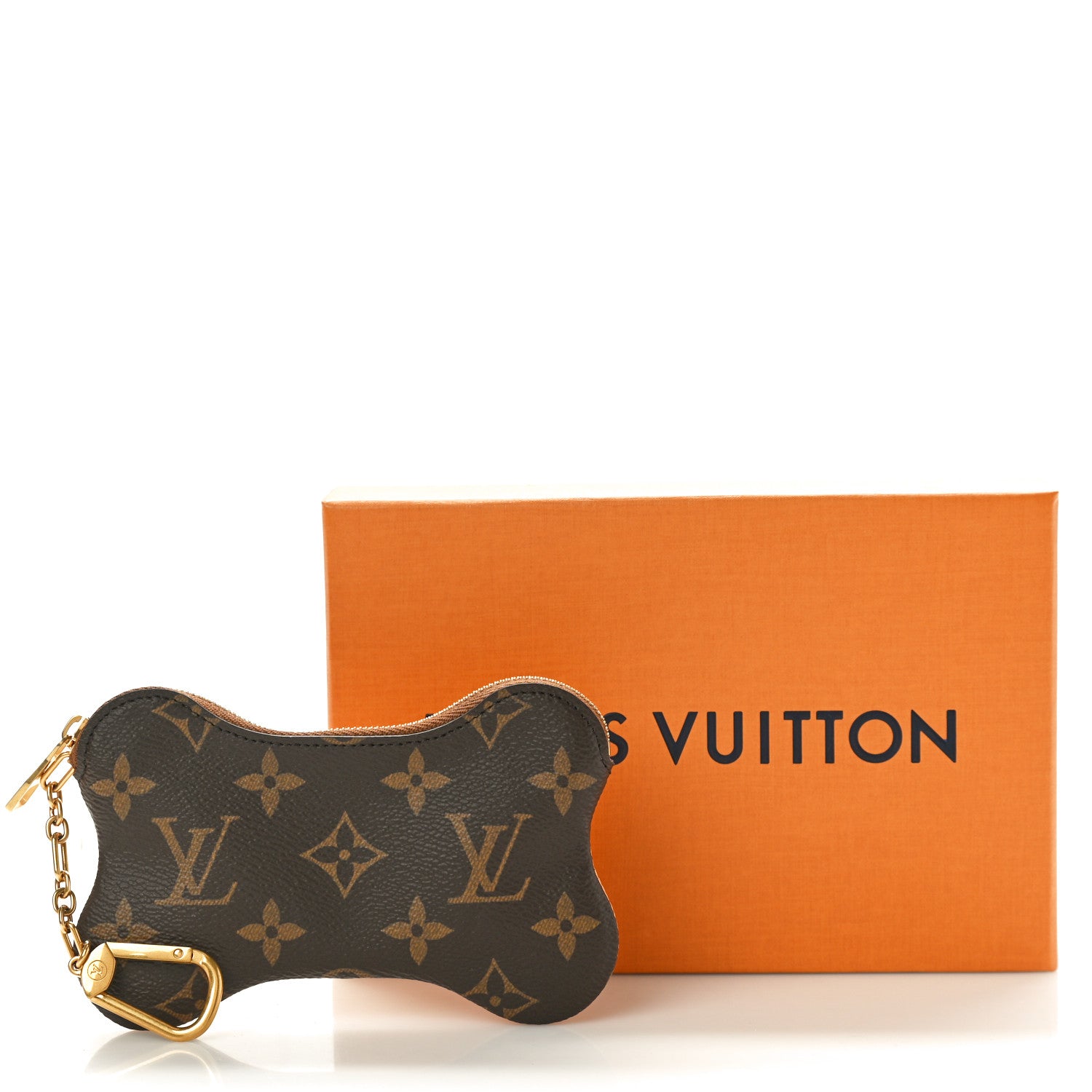 Louis Vuitton Monogram Bone Key Pouch 8 of 8
