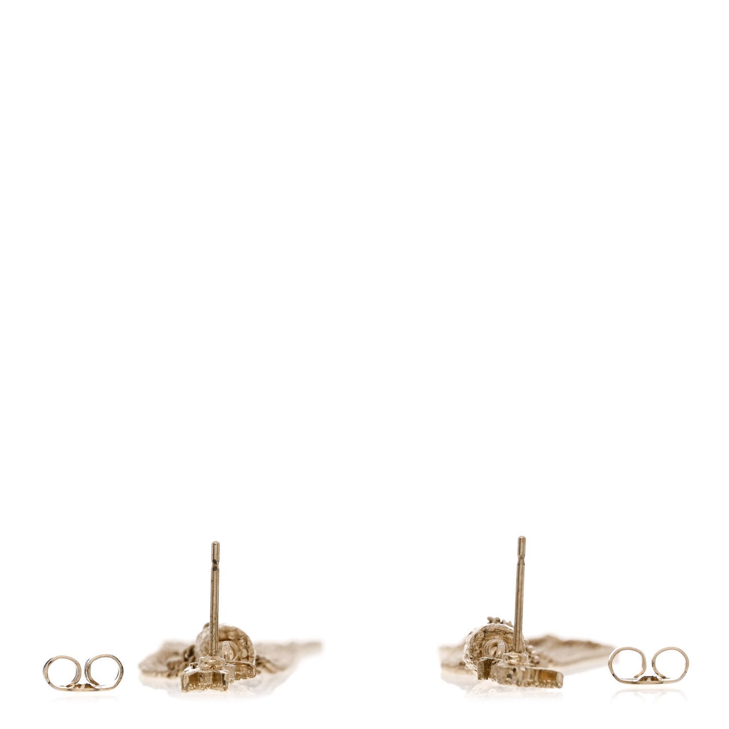 Metal Monogram Loulou Tassel Earrings Gold