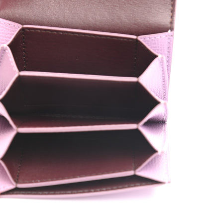 Mulberry Cross Grain Continental Card Holder Lilac 7 of 8