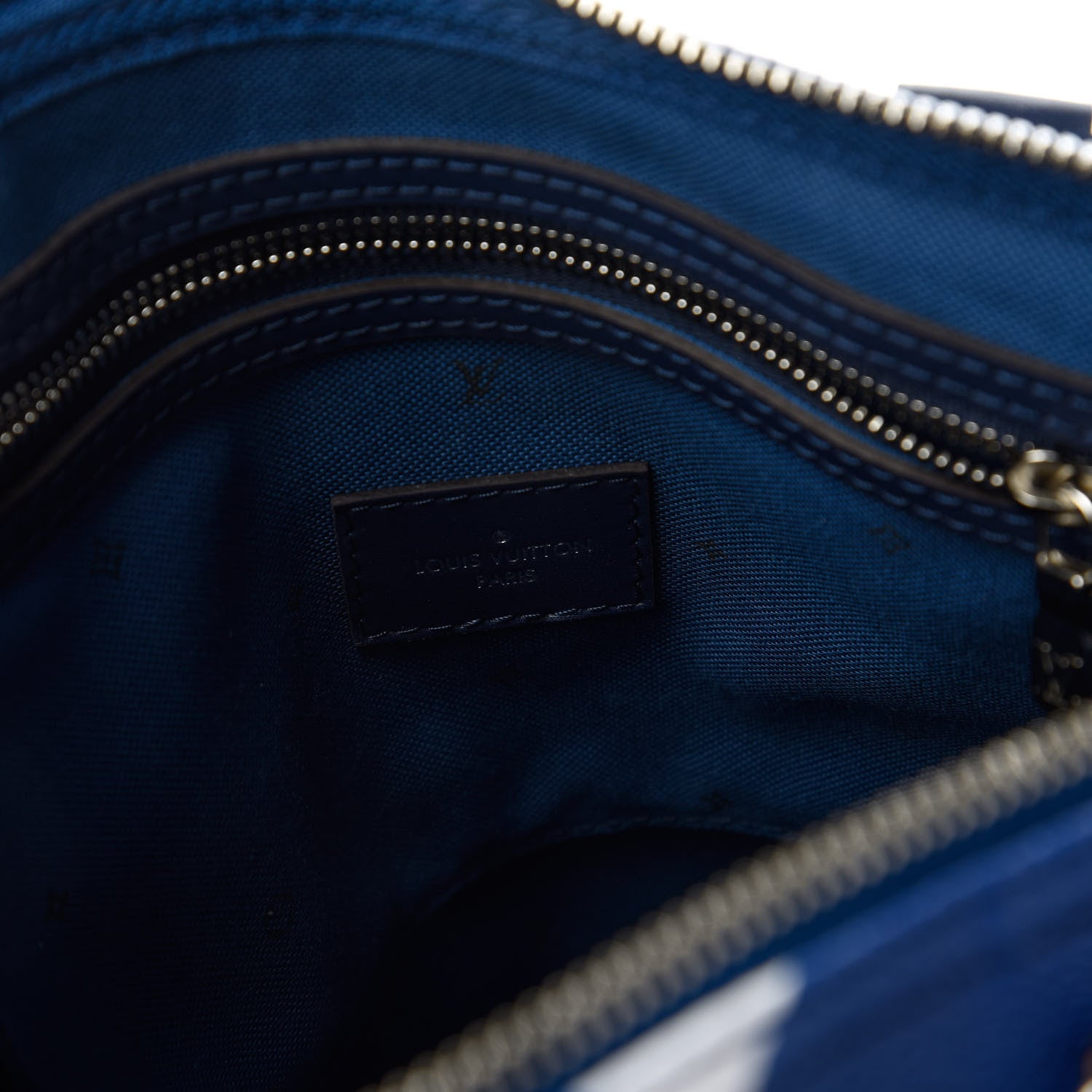 Louis Vuitton Monogram Escale Speedy Bandouliere 30 Blue 9 of 12