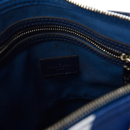 Louis Vuitton Monogram Escale Speedy Bandouliere 30 Blue 9 of 12